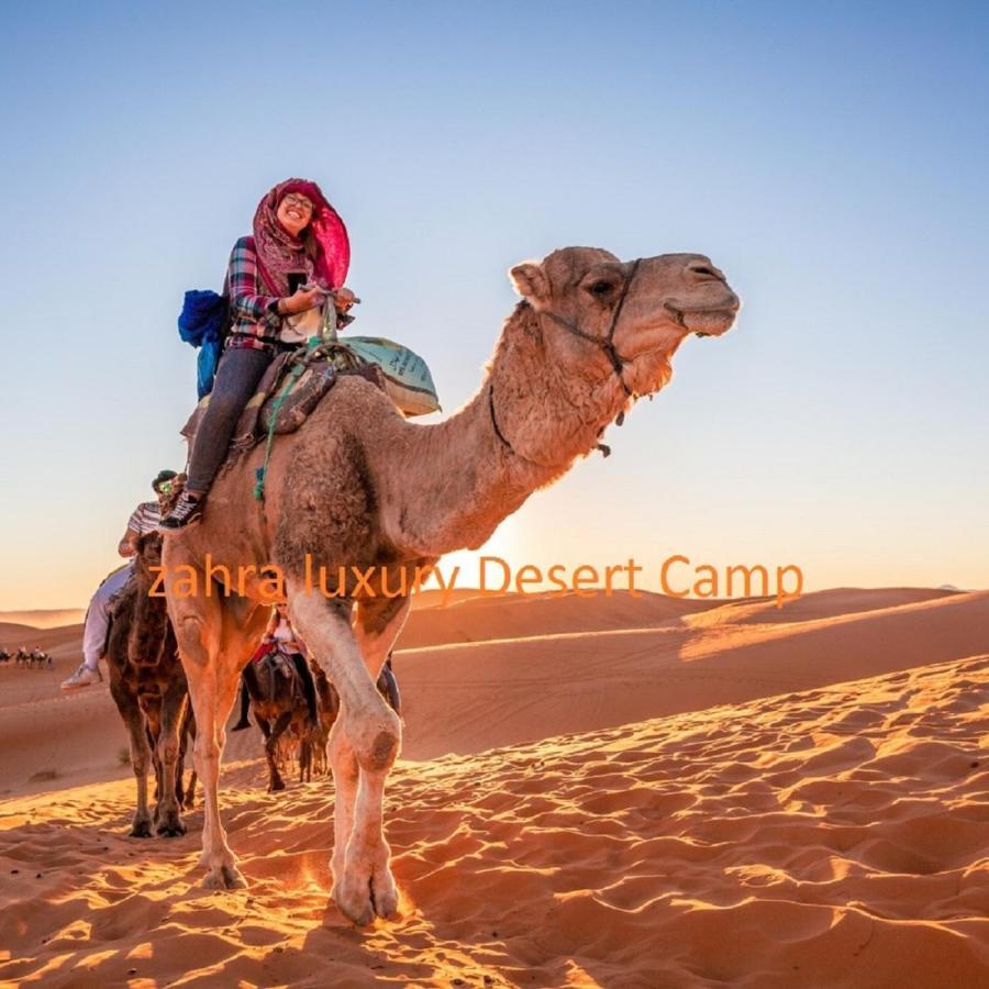 Zahra Luxury Desert Camp Hotel Merzouga Exterior photo