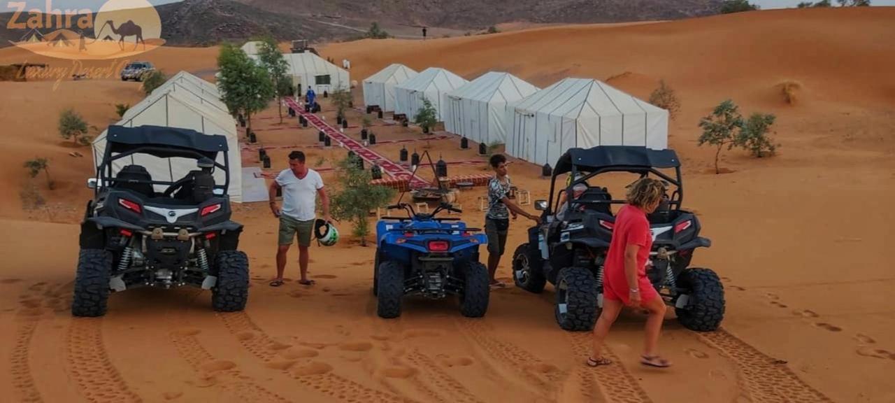 Zahra Luxury Desert Camp Hotel Merzouga Exterior photo