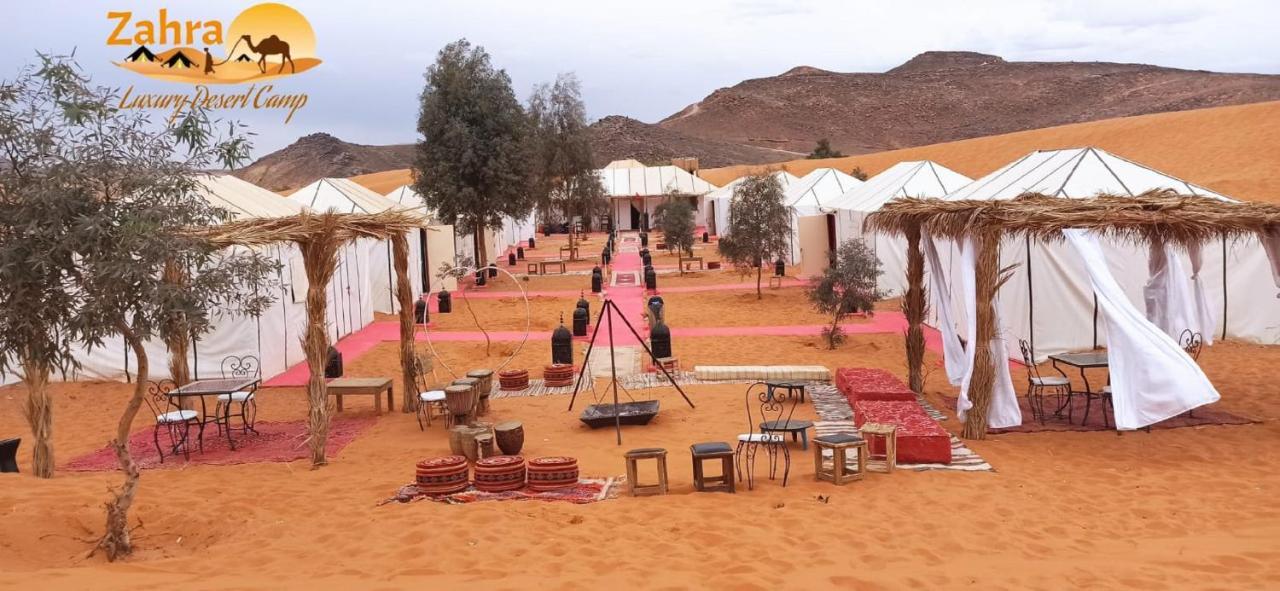 Zahra Luxury Desert Camp Hotel Merzouga Exterior photo